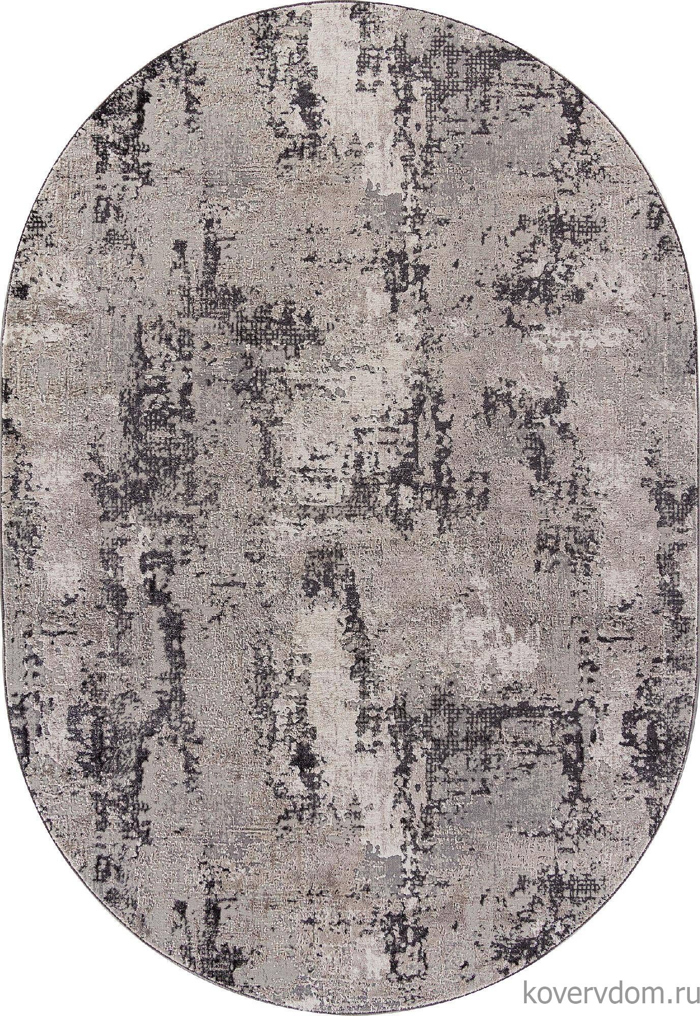 Ковер BRAND 38871 995 GREY / GREY Овал Ковер BRAND 38871 995 GREY / GREY Овал