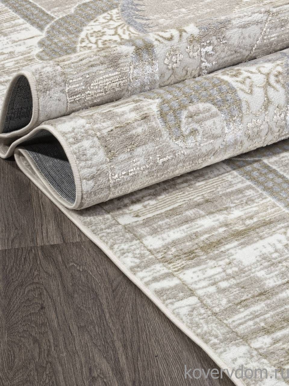 Ковер ALFANI Q018A BEIGE FDY / CREAM SHRINK Ковер ALFANI Q018A BEIGE FDY / CREAM SHRINK