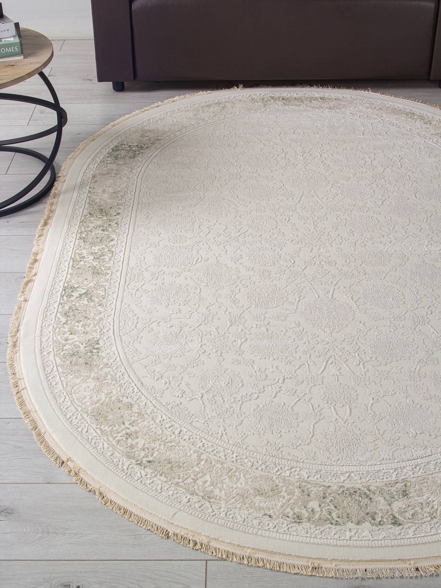 Ковер Jasmine 35897Y CREAM / CREAM Овал Ковер Jasmine 35897Y CREAM / CREAM Овал