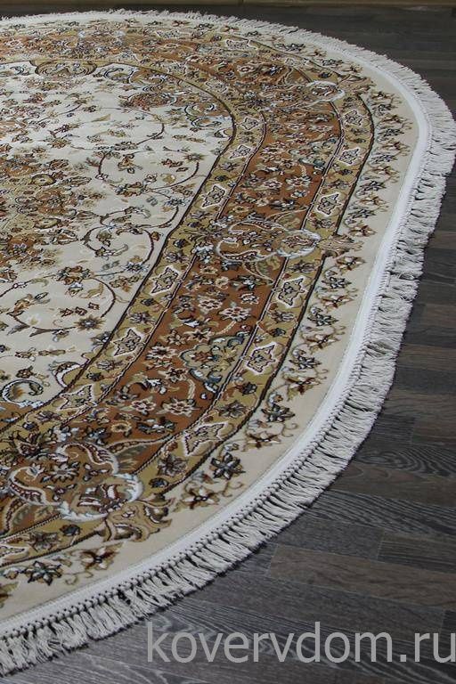 Ковер SHAHREZA D206 CREAM-TERRA Овал