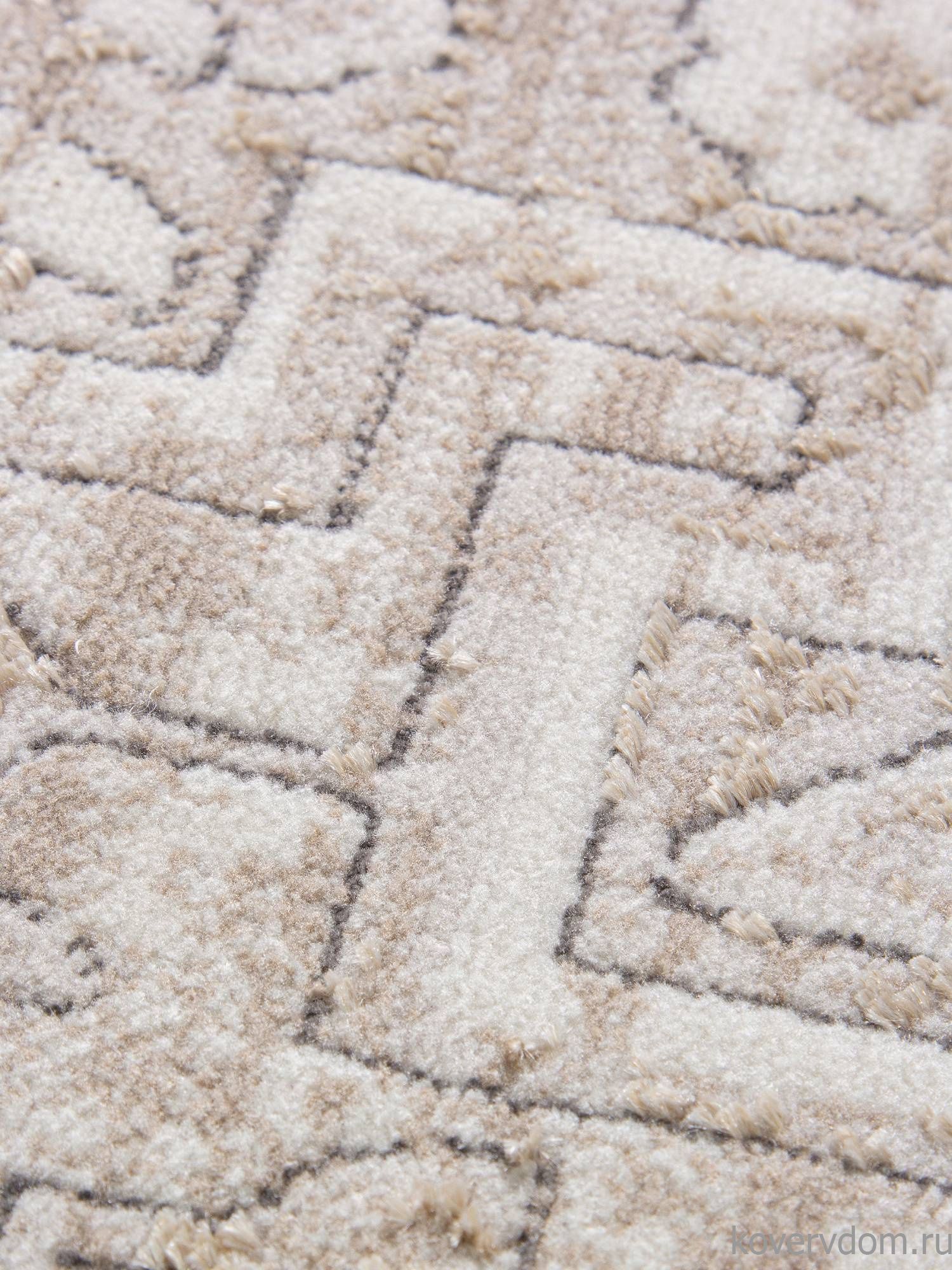 Ковер NOVA 04293A BEIGE FDY / CREAM HB Овал Ковер NOVA 04293A BEIGE FDY / CREAM HB Овал