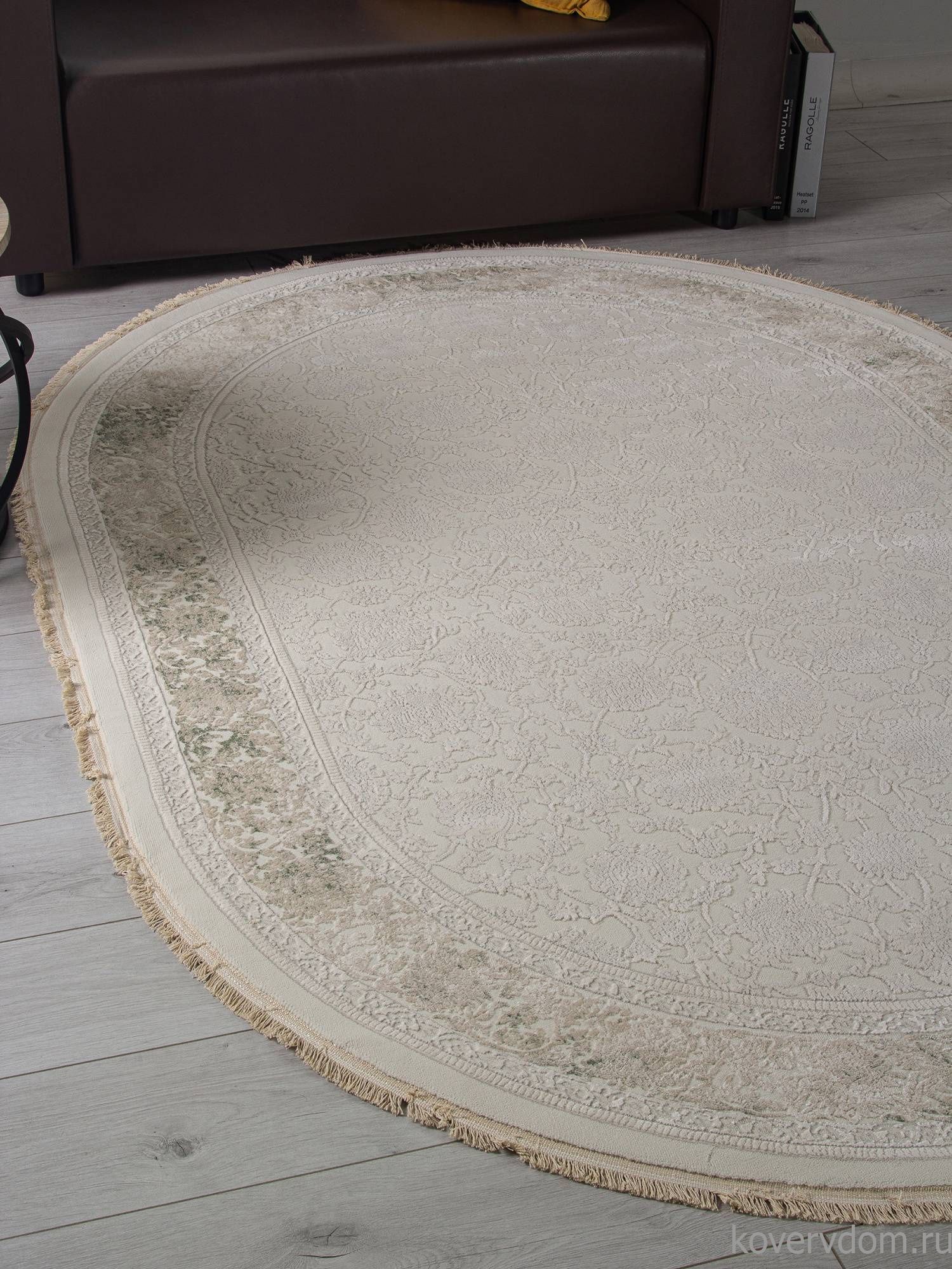 Ковер Jasmine 35897Y CREAM / CREAM Овал Ковер Jasmine 35897Y CREAM / CREAM Овал