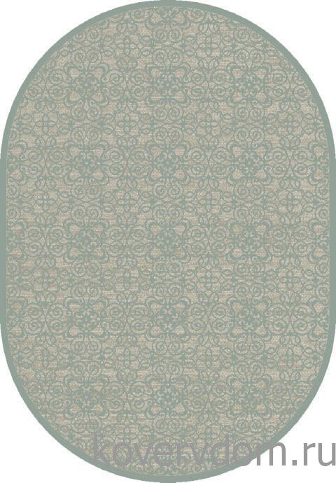 Рельефный ковер из вискозы GENOVA R 38036 6555 90 ОВАЛ