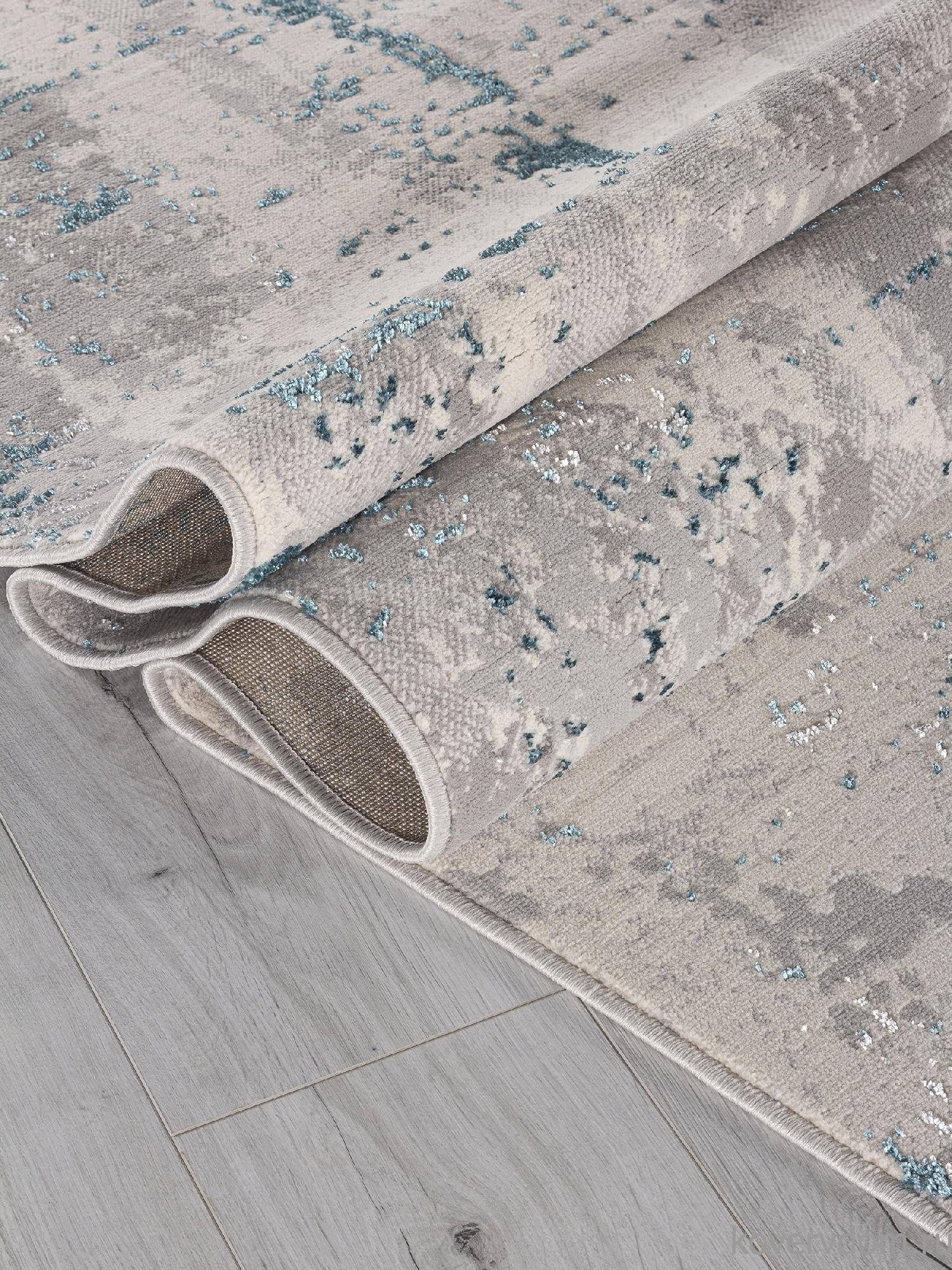 Ковер LIMAN-A F169 CREAM-D.BLUE