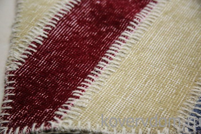 Ковер винтажный ручной работы Британский флаг Vintage Flag Patchwork 230315 Ковер винтажный ручной работы Британский флаг Vintage Flag Patchwork 230315