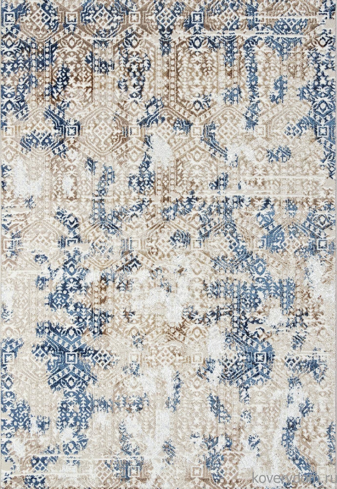 Ковер ANTEP O1699 630 CREAM / BLUE Ковер ANTEP O1699 630 CREAM / BLUE