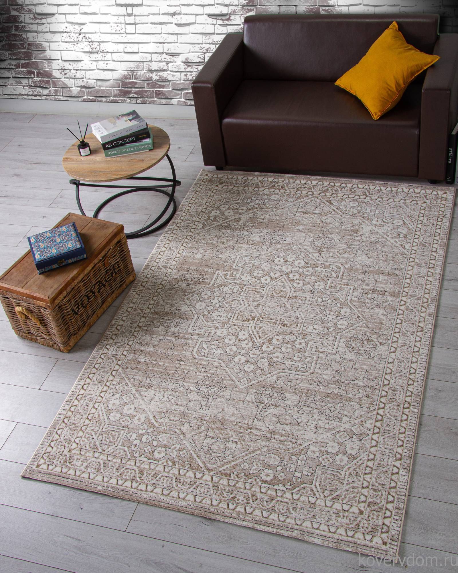 Ковер NOVA 04293A BEIGE FDY / CREAM HB Ковер NOVA 04293A BEIGE FDY / CREAM HB