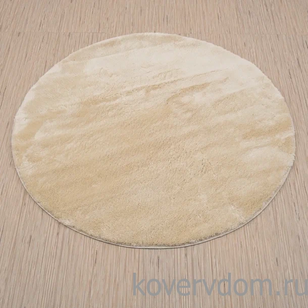 Ковер из искусственного меха Chic 1000A BEIGE_2000 круг Ковер из искусственного меха Chic 1000A BEIGE_2000 круг