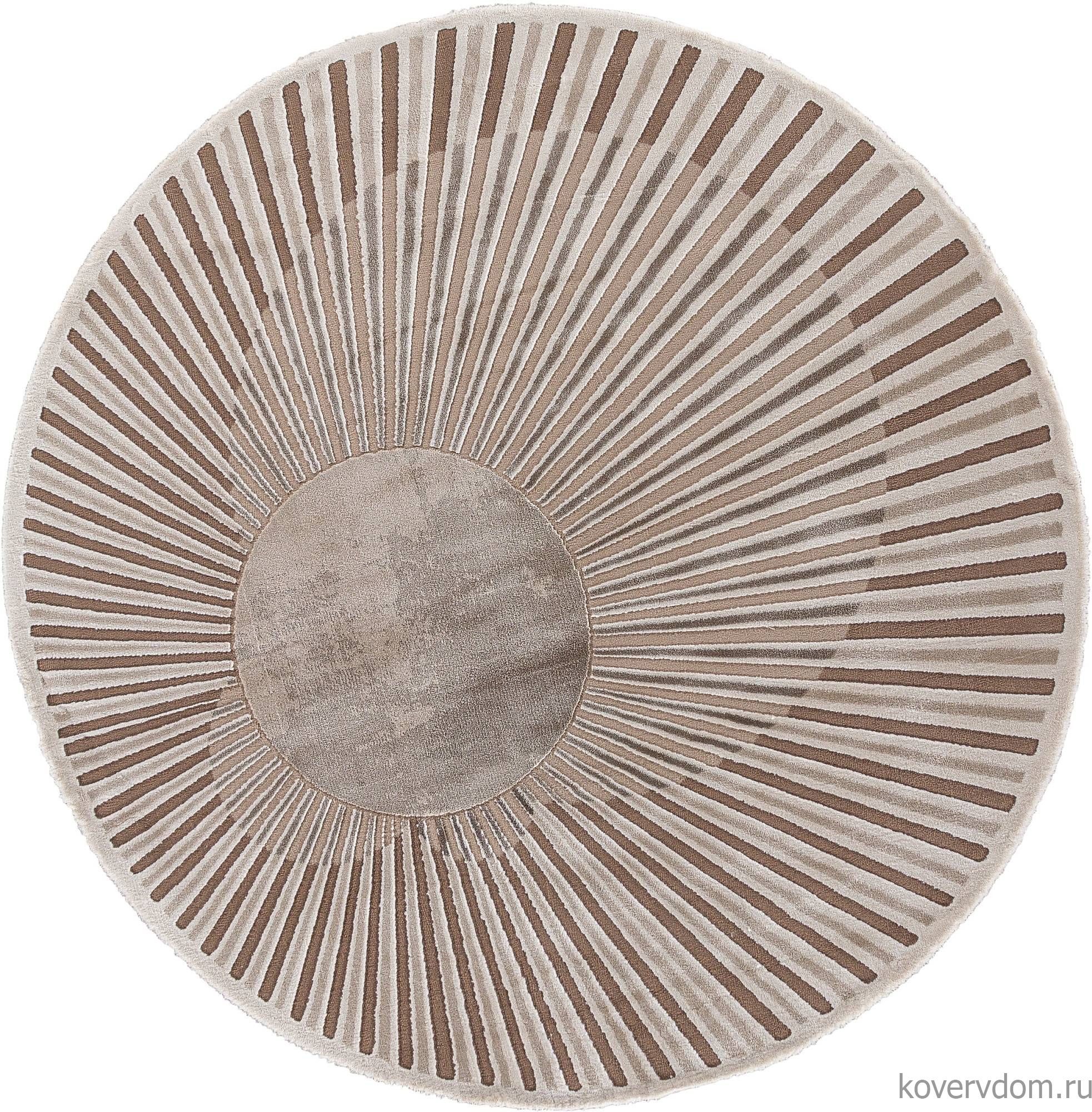 Ковер SAFIR 00837A BROWN / BROWN Круг Ковер SAFIR 00837A BROWN / BROWN Круг