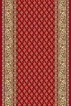 Пушистый ковровая дорожка Optimal Zdrojek dark red