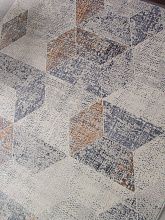 Круглый ковер ZUMMA F257 ORANGE