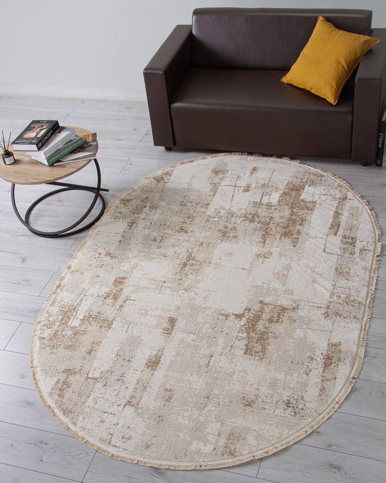 Ковер MELODY 35984Z CREAM / CREAM Овал