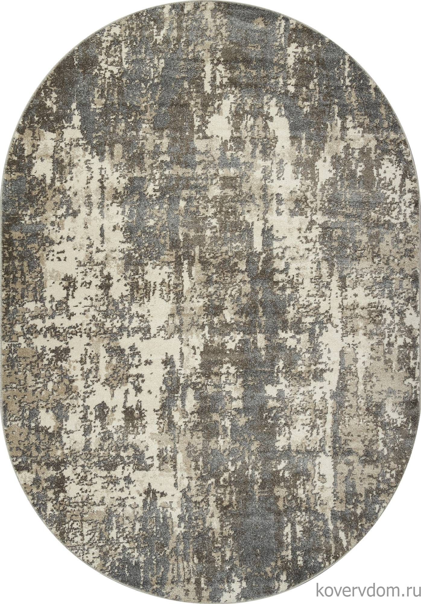 Ковер TORNADO F302 BEIGE-BROWN Овал Ковер TORNADO F302 BEIGE-BROWN Овал