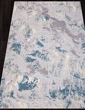 Ковер из Турции из полипропилена Valentino M018A D.GREY SHRINK / L.BLUE HEATSET
