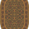 Ковер шерстяной Floare NIZAMI 267-5405 ОВАЛ Ковер шерстяной Floare NIZAMI 267-5405 ОВАЛ