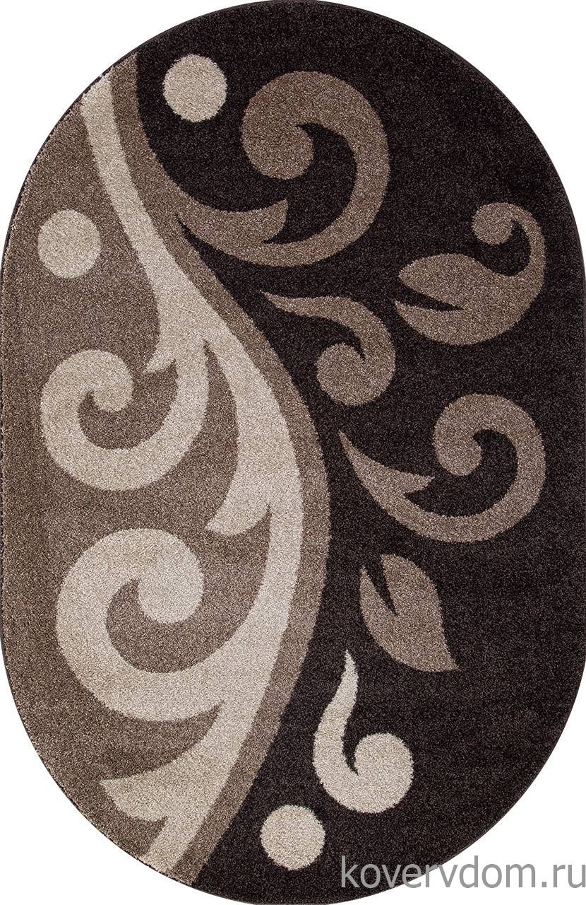 Ковер PLATINUM T621 D.BEIGE-BROWN Овал Ковер PLATINUM T621 D.BEIGE-BROWN Овал