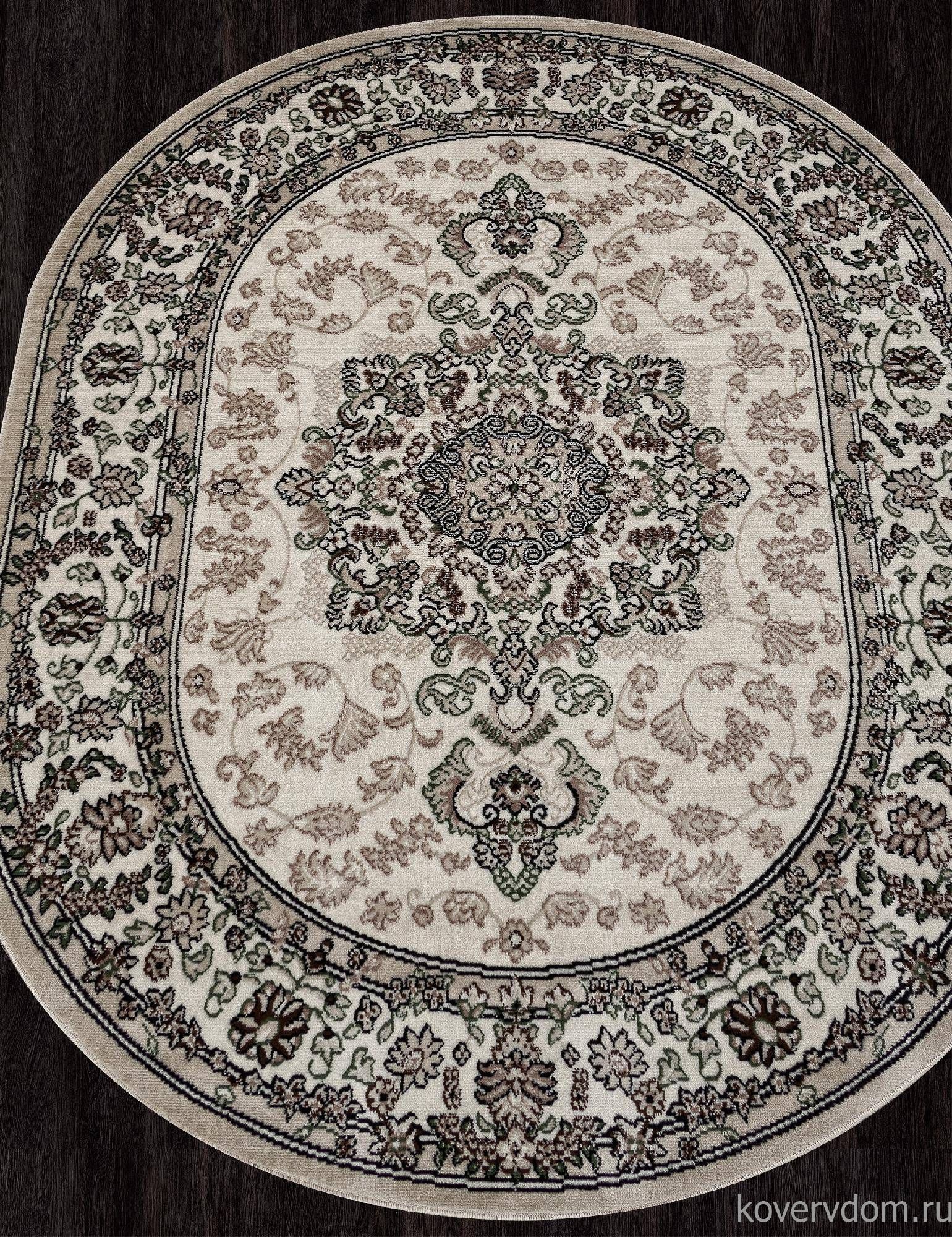 Ковер GAVANA D412 CREAM Овал