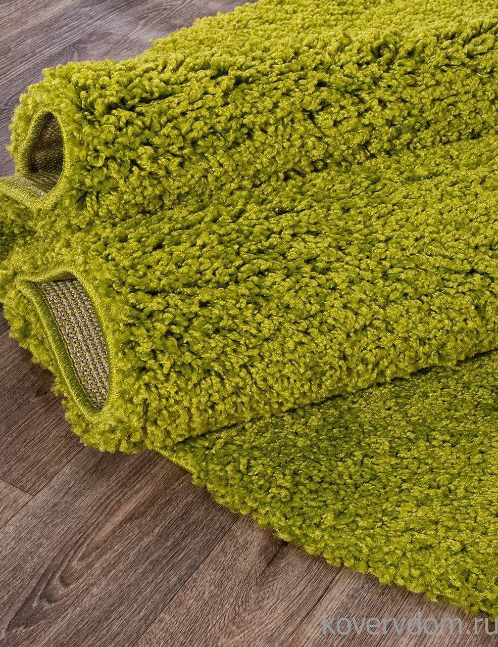 Ковер SHAGGY ULTRA S600 GREEN Овал Ковер SHAGGY ULTRA S600 GREEN Овал