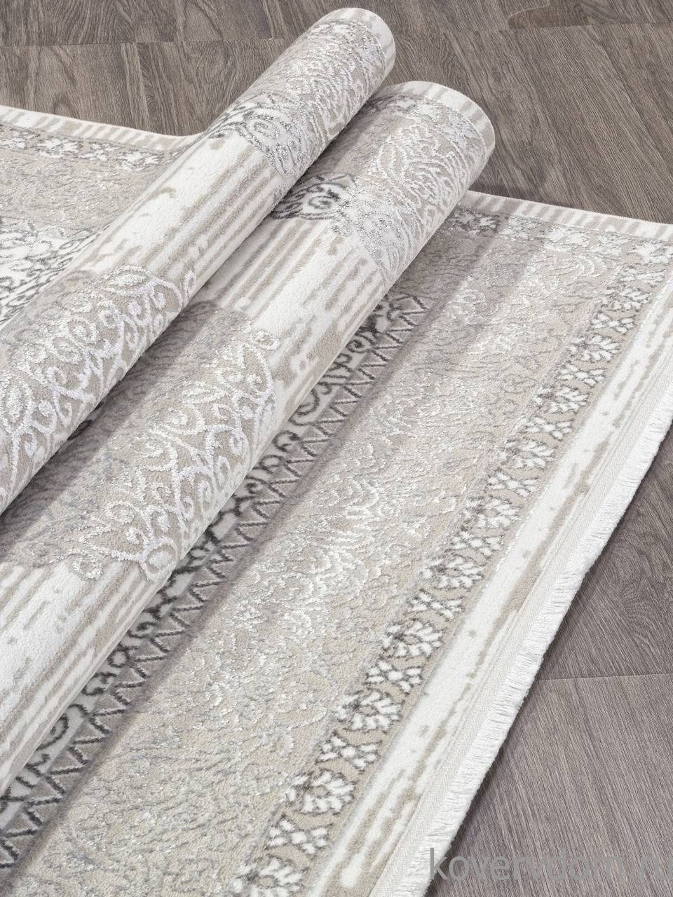 Ковер ALFANI Q012A GREY FDY / CREAM SHRINK Ковер ALFANI Q012A GREY FDY / CREAM SHRINK