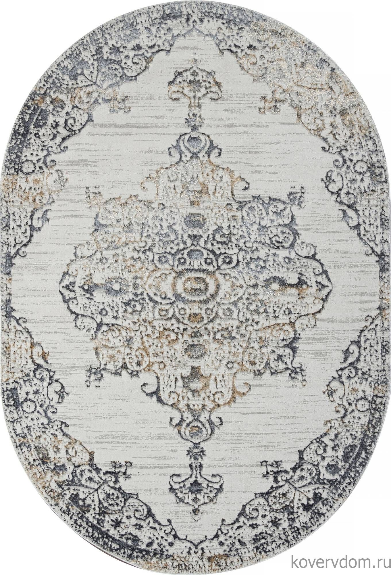 Ковер SAFARI 02469H D.GREY / GREY Овал Ковер SAFARI 02469H D.GREY / GREY Овал