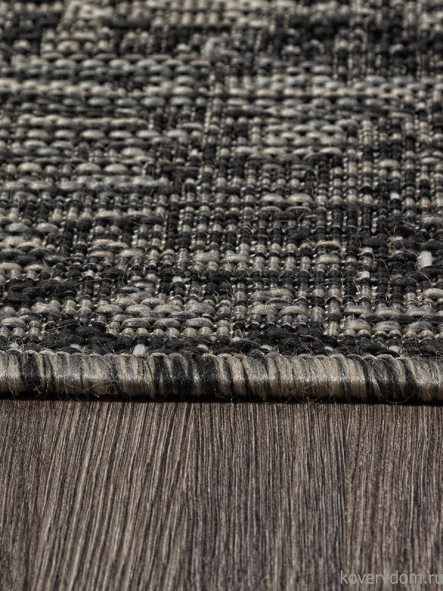 Ковер-циновка KAIR S129 BLACK-GRAY Ковер-циновка KAIR S129 BLACK-GRAY