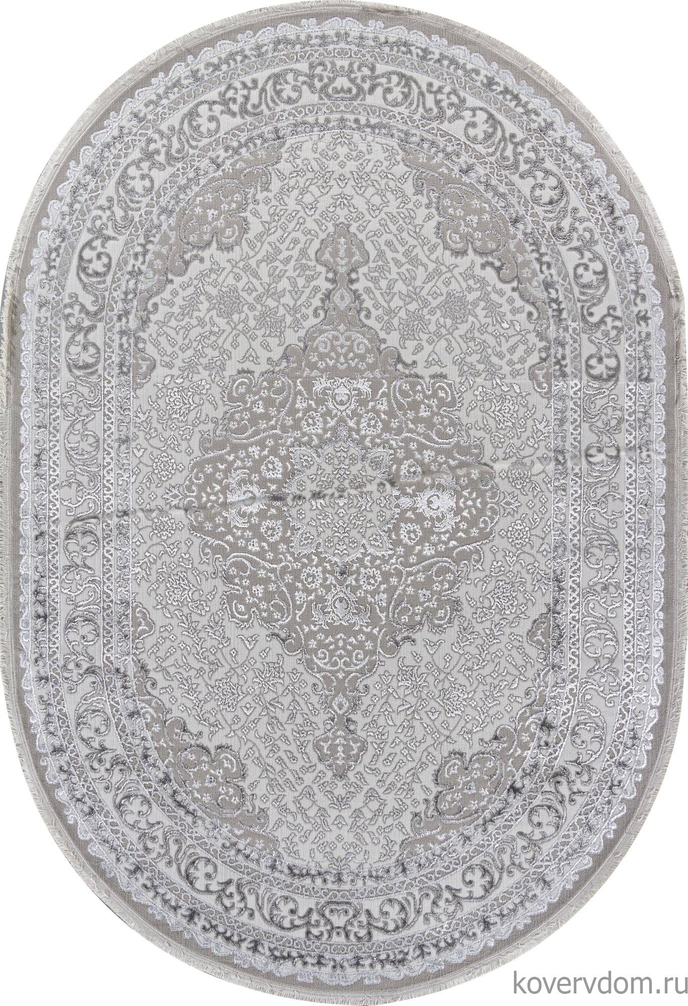Ковер EFSAN Q011A BEIGE SHRINK / GREY FDY Овал Ковер EFSAN Q011A BEIGE SHRINK / GREY FDY Овал
