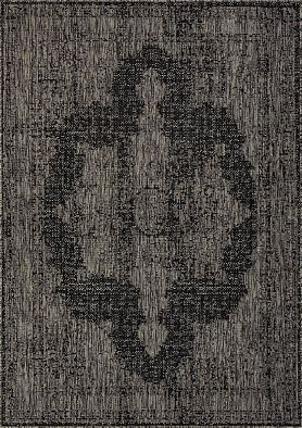 Ковер-циновка KAIR-A S129 BLACK-GRAY