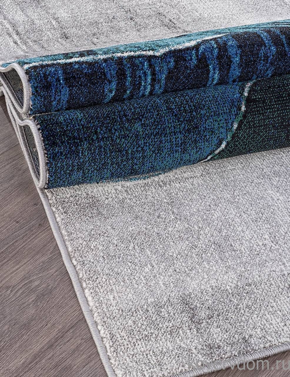 Ковер LONDON D826 GRAY-BLUE