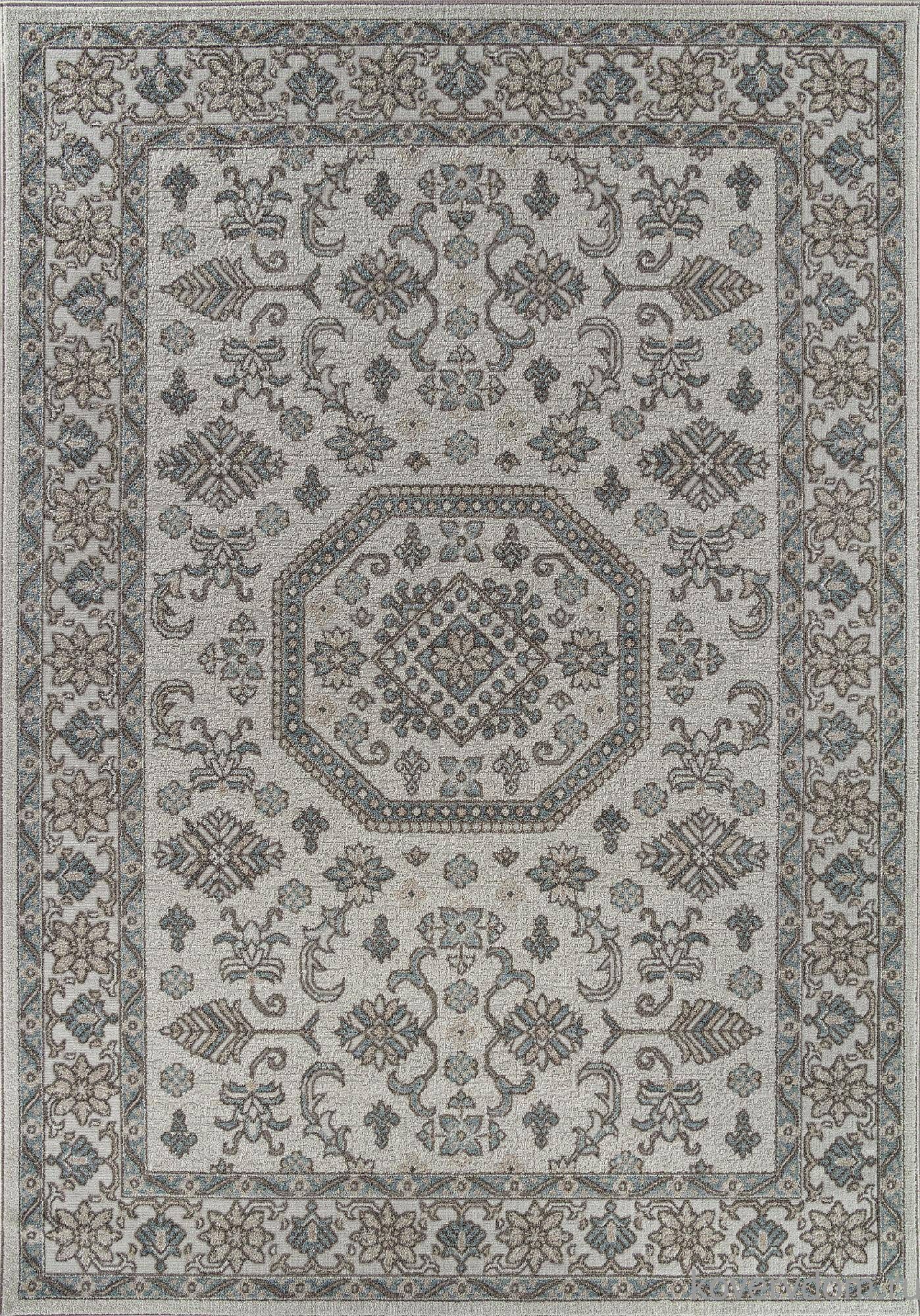 Ковер DONA F527 CREAM-BLUE Ковер DONA F527 CREAM-BLUE