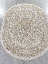 Ковер из Турции из полипропилена ESSA-A 27239A CREAM / BEIGE Овал