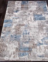 Ковер синий ARMINA-A 03857A BLUE / BLUE