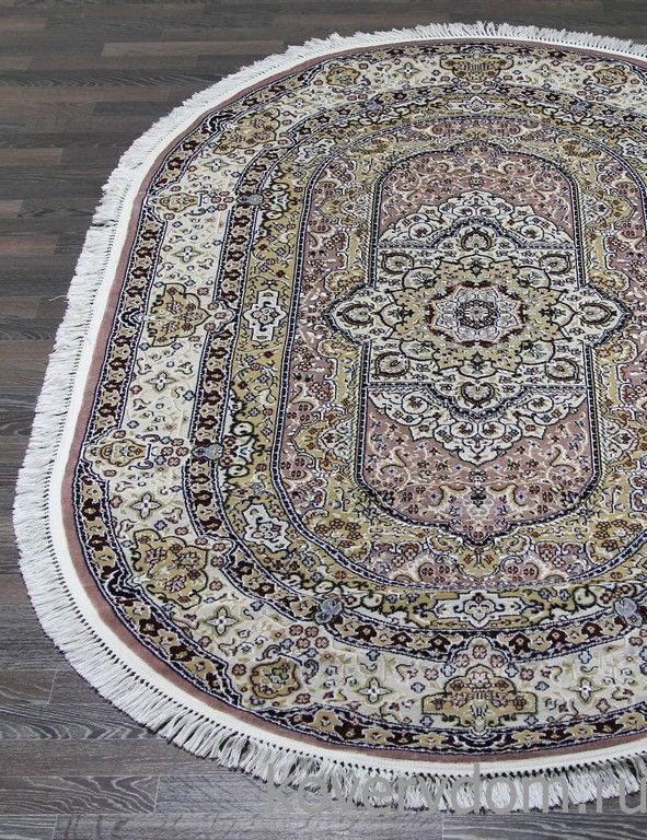 Ковер MASHAD PRESTIGE 02842A L.PINK / L.PINK Овал