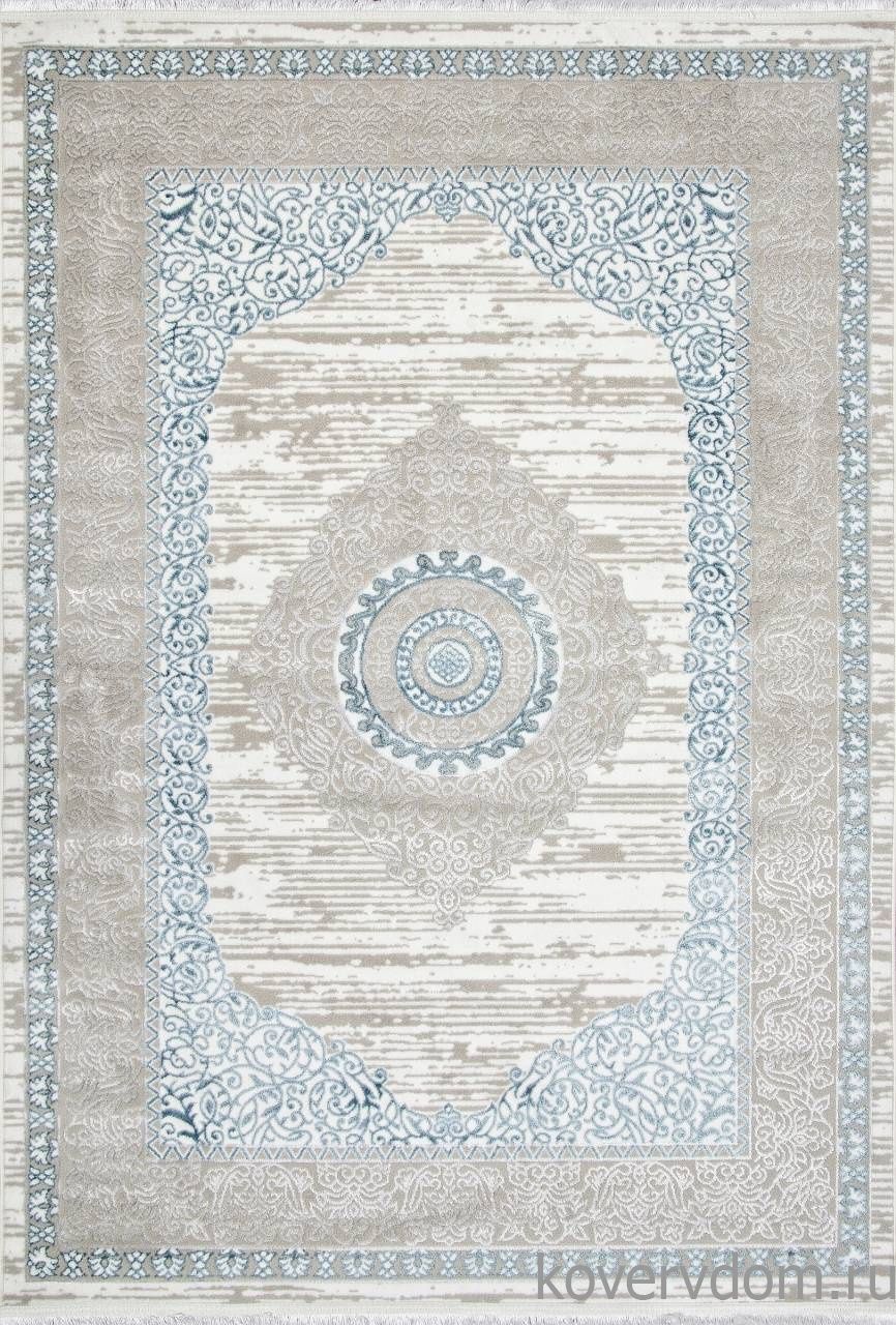 Ковер ALFANI Q012A BLUE FDY / CREAM SHRINK Ковер ALFANI Q012A BLUE FDY / CREAM SHRINK