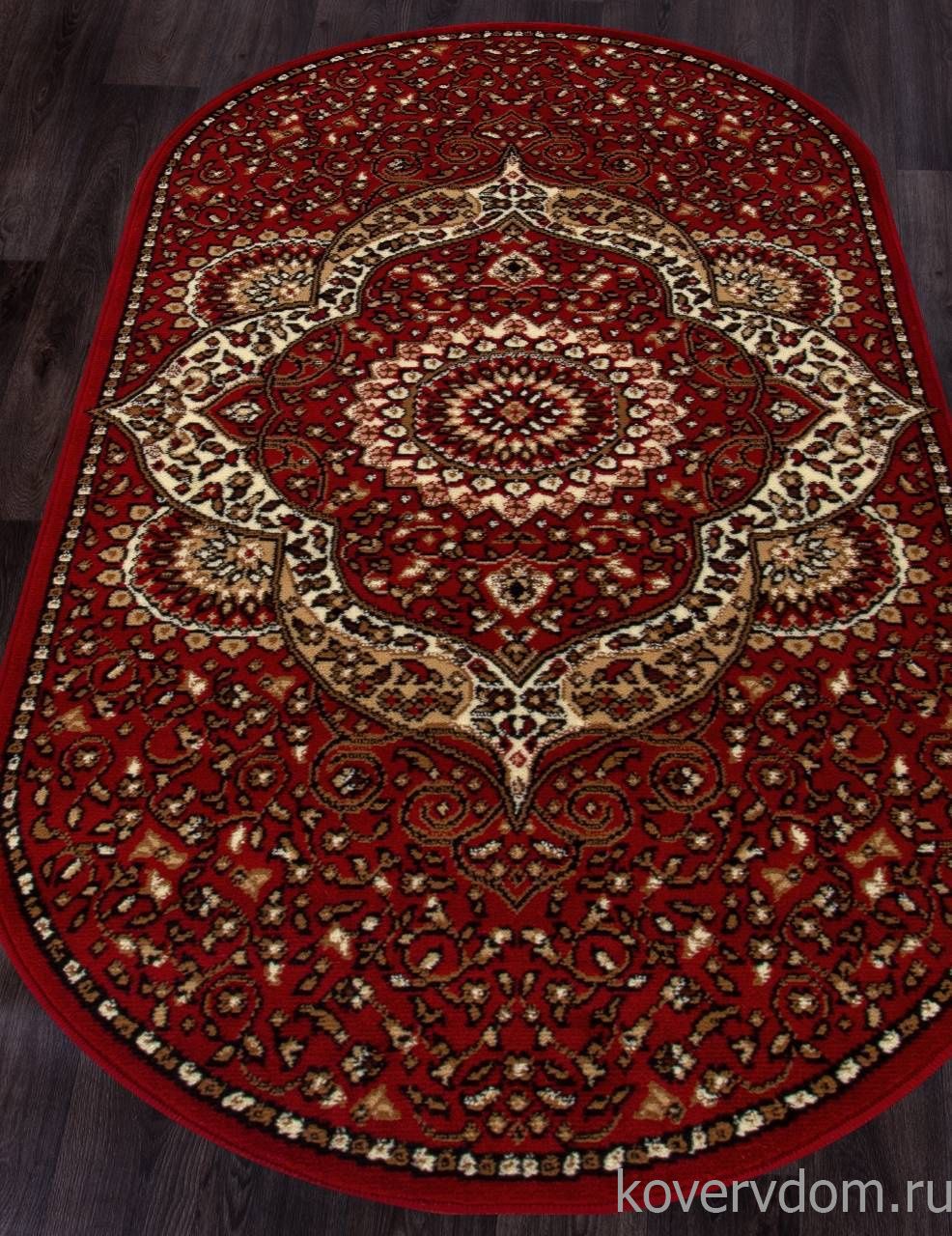 Ковер LAGUNA D505 RED Овал Ковер LAGUNA D505 RED Овал