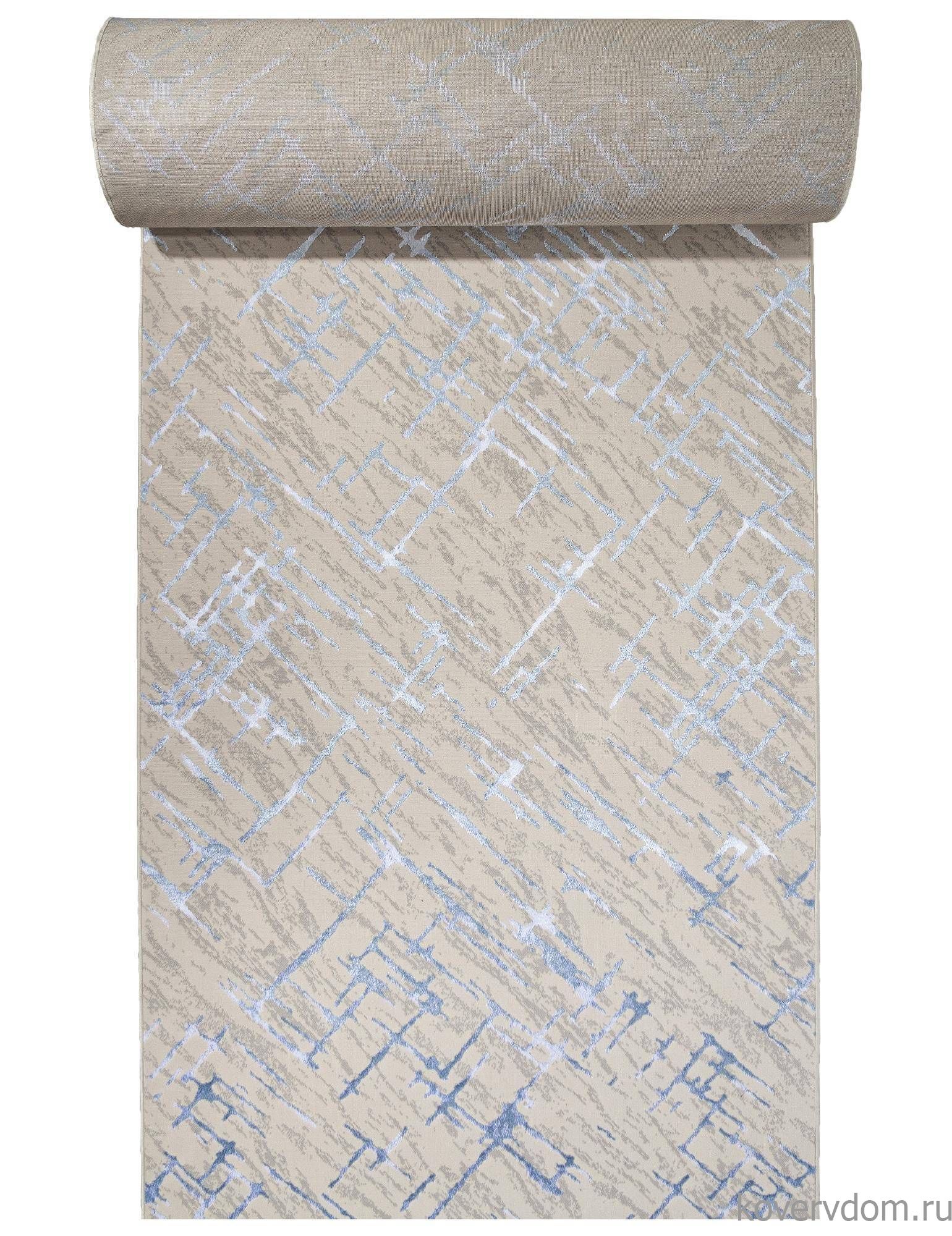 Ковровая Дорожка LIMAN F164 CREAM-BLUE Ковровая Дорожка LIMAN F164 CREAM-BLUE