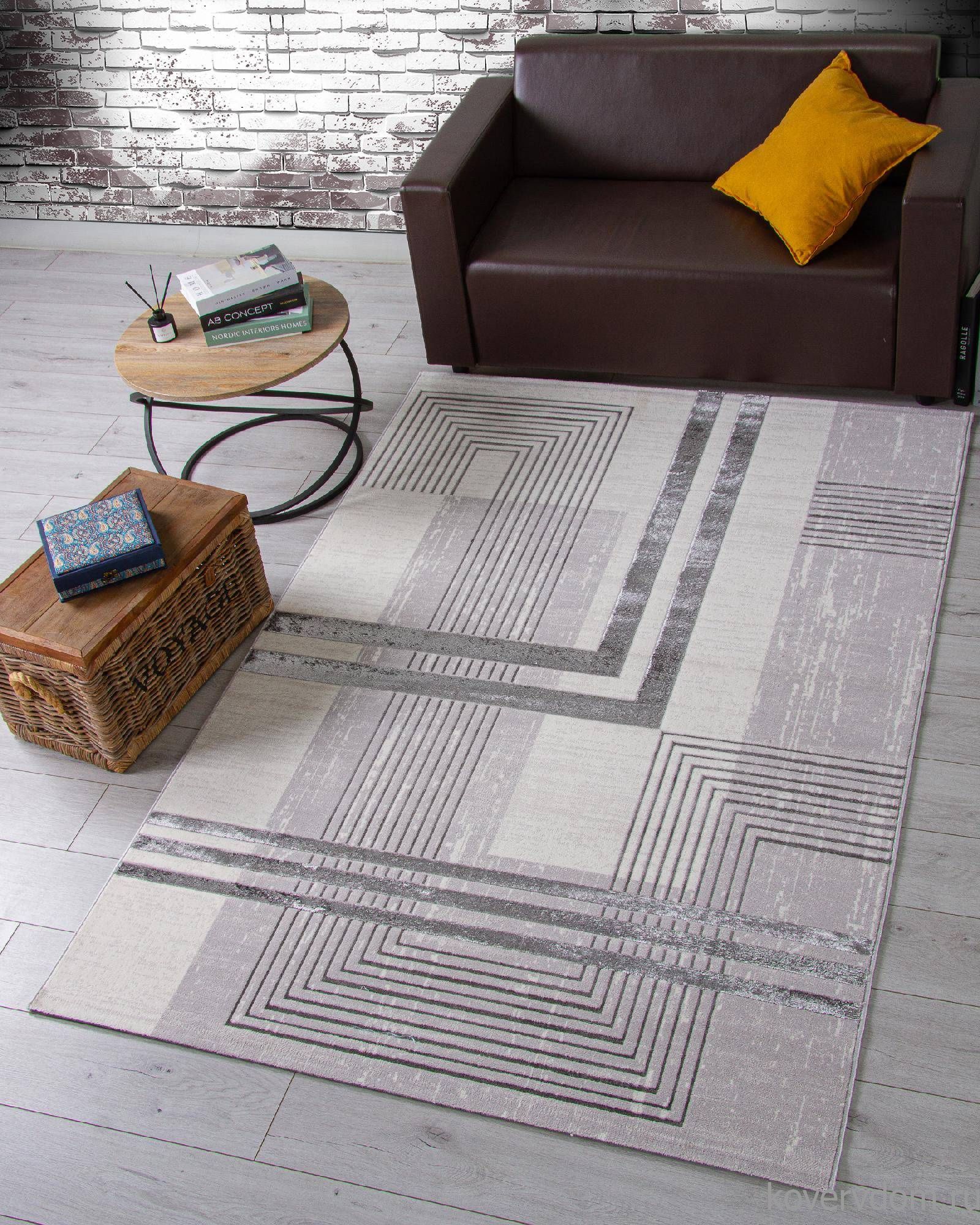 Ковер NOVA 04075A CREAM HB / ICE GREY HB