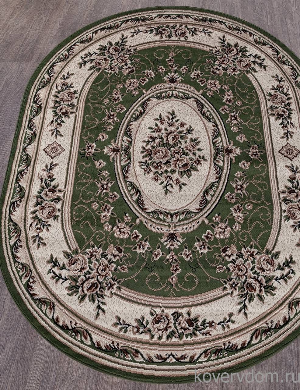 Ковер GAVANA-A 5444 GREEN Овал