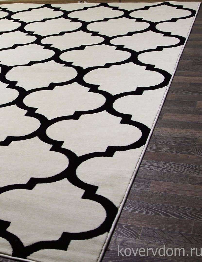 Ковер MEGA CARVING WK d422 CREAM-D.NAVY Ковер MEGA CARVING WK d422 CREAM-D.NAVY