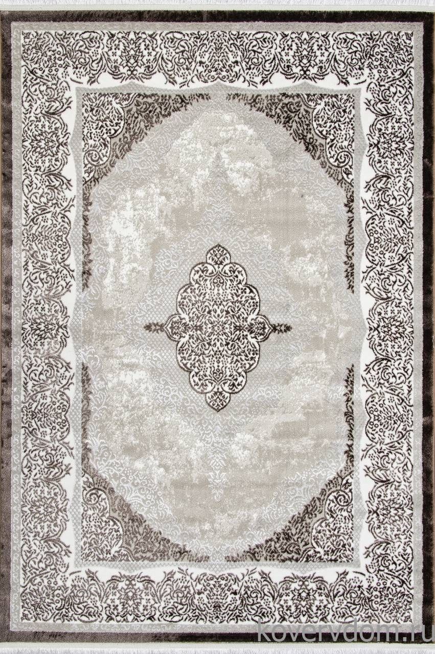 Ковер ALFANI Q009A BROWN FDY/CREAM SHRINK Ковер ALFANI Q009A BROWN FDY/CREAM SHRINK