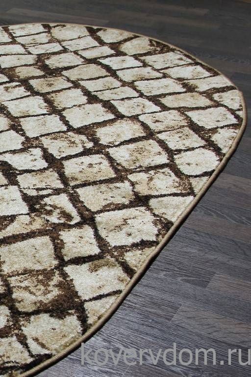 Ковер SUNRISE 2 D455 BEIGE Овал