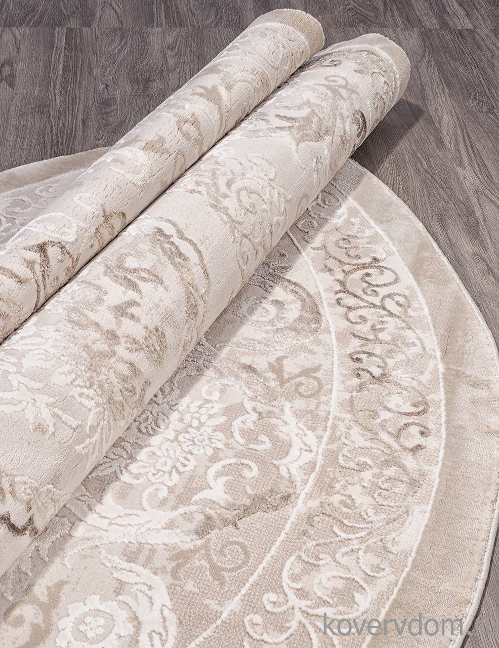 Ковер ARMINA-A 03701A BROWN / BROWN Круг Ковер ARMINA-A 03701A BROWN / BROWN Круг