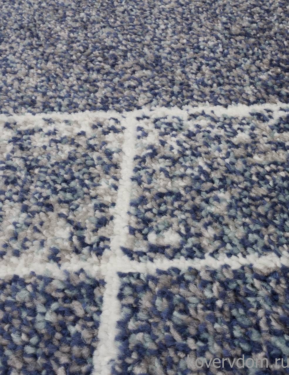 Ковер SUNRISE 2 D447 GRAY-BLUE Овал