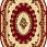 Ковер DA VINCI 5440 RED Овал Ковер DA VINCI 5440 RED Овал