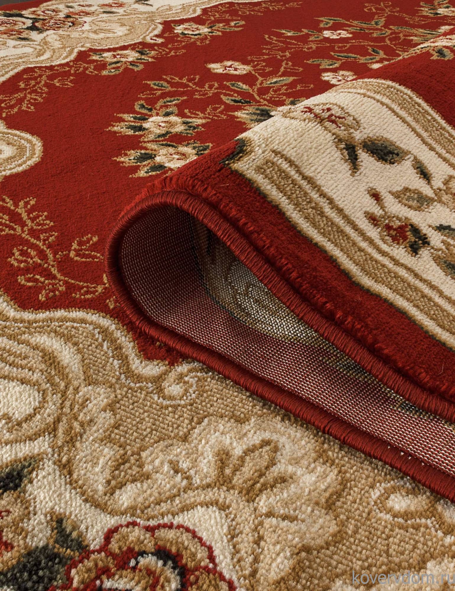 Ковер VALENCIA 2 D317 RED Овал Ковер VALENCIA 2 D317 RED Овал